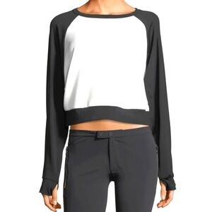NWT Blanc Noir Raglan Pullover Sweatshirt Top